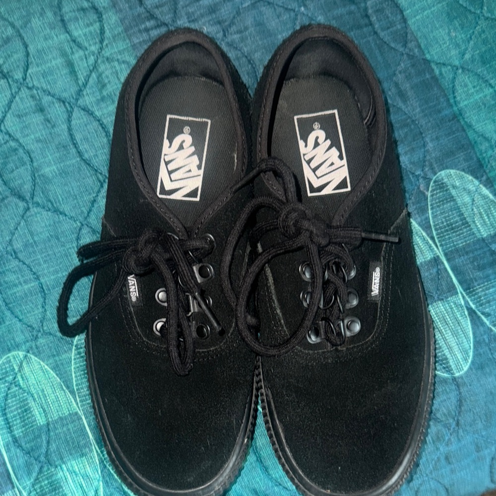 Vans Black HighTop Sneakers
